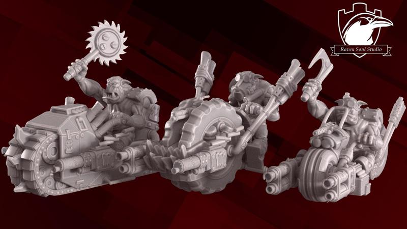 Orc Biker Boyz ( Presupported )