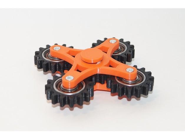 New Hand spinner five gears