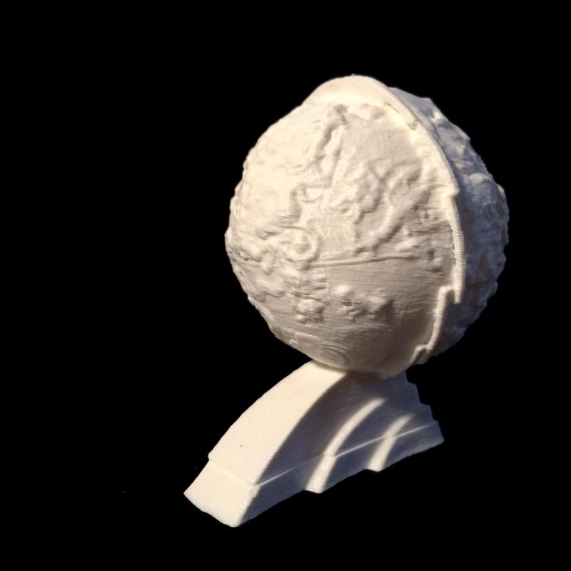 Globe of Moscow Memorial Museum of Cosmonautics