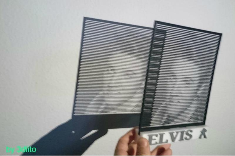 HALFTONE Elvis Presley