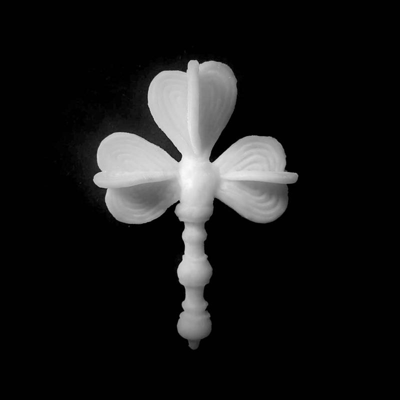 Gold weight in the form of a three saw-fish tails at The British Museum, London