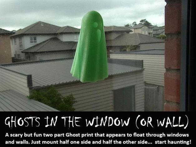Ghosts in the Window (or Wall)