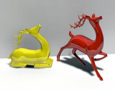 deer decoration 001