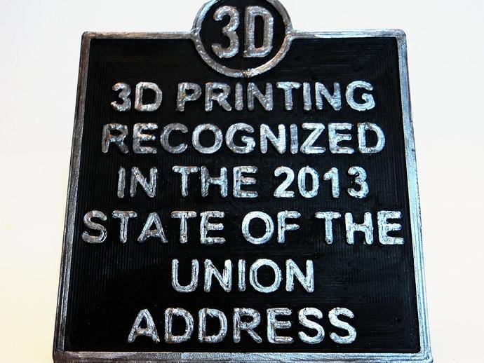 History of 3D Printing Marker #2