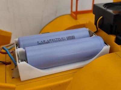 Two-cell 21700 Battery Holder 2s Battery Case