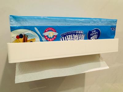 Kitchen Paper Towel Holder Single-Handed Dispensing