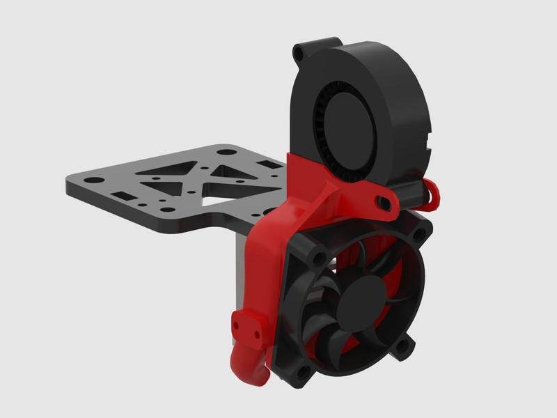 Radial Fang Axial 50mm Fan