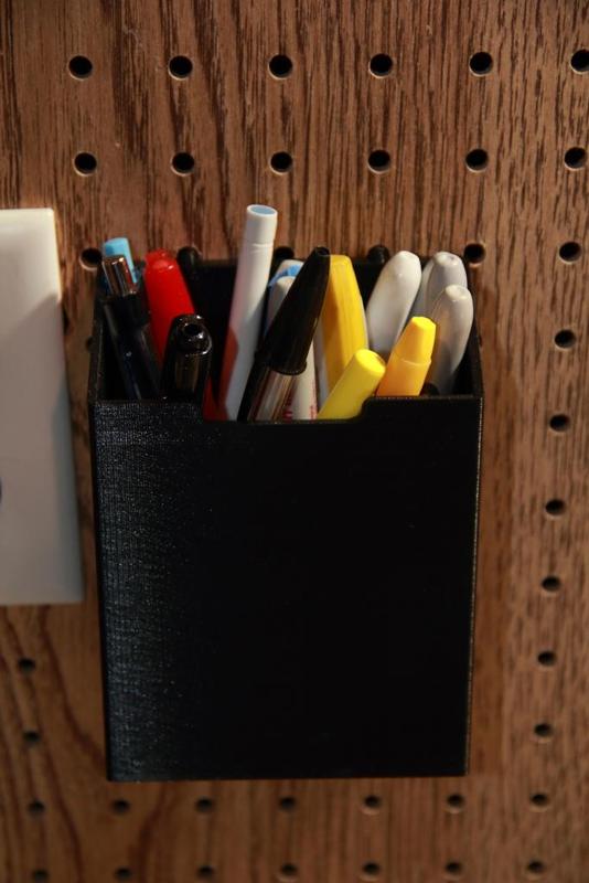 peg board large container 