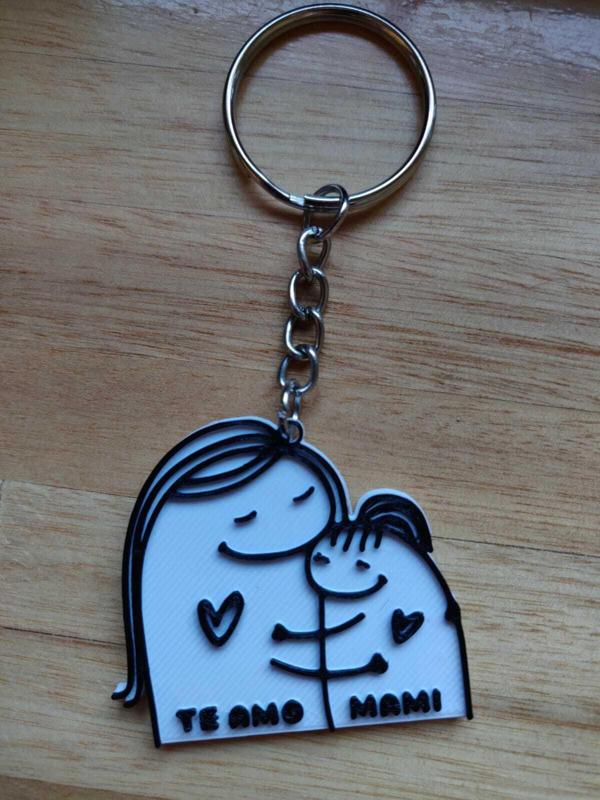 Mother's Day Deformities - Girl (keychain)