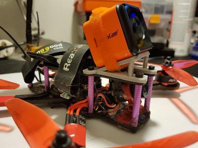 Runcam 3 Mount for Realacc X4R/X5R - 25deg