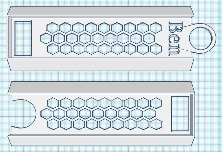 Einhausung für LED Unterbauleuchte