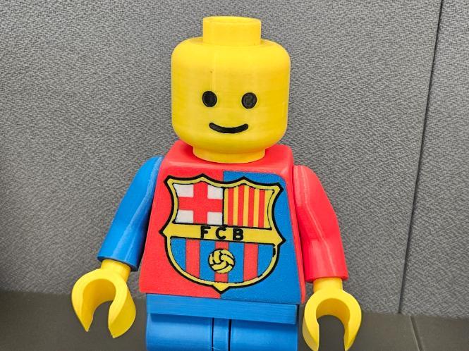 Brick Man FC Barcelona 20cm
