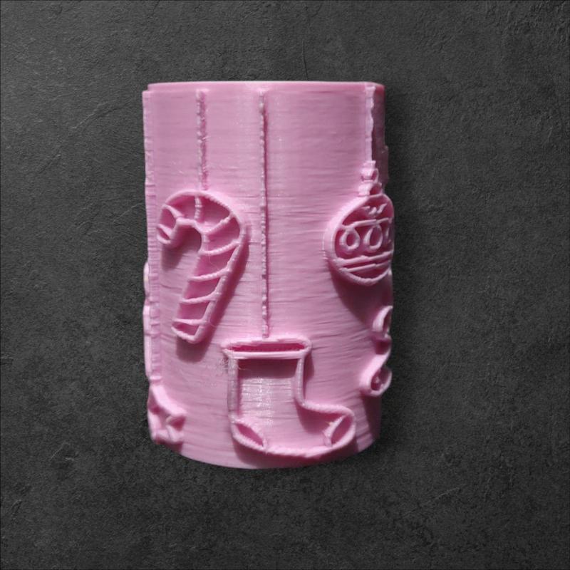 Christmas texture roller / Christmas texture roller