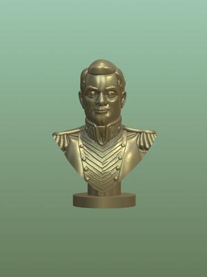 Admiral Guillermo Brown Bust (fan art)