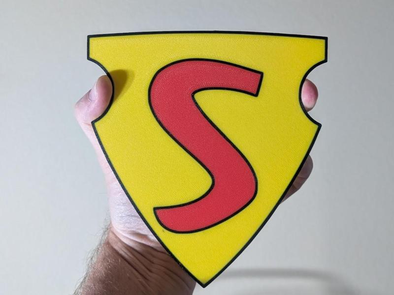 Superman Shield - Action Comics #1 Cover