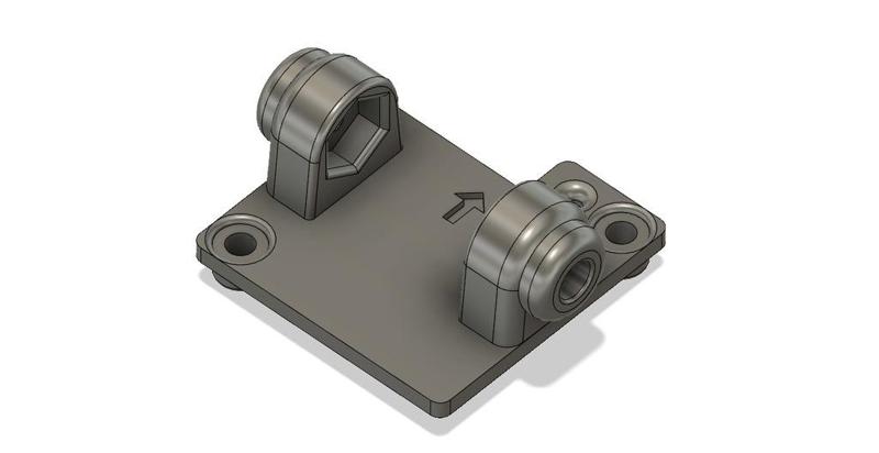 RunCam BackPlate For Less Angle