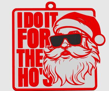 I crafted this for the Ho's Santa Ornament