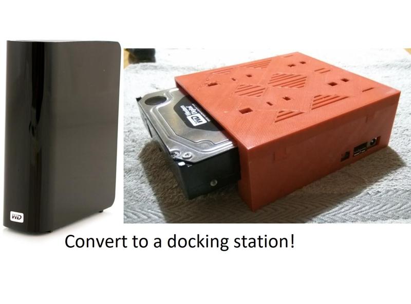 WD My Book -> Dock Conversion