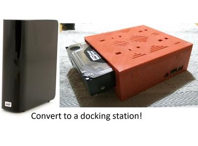 WD My Book -> Dock Conversion