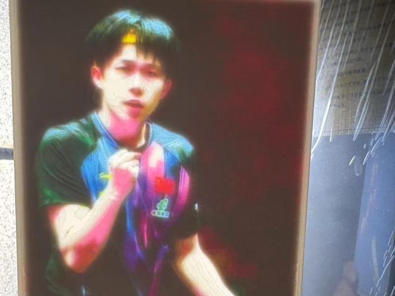 Wang Chuqin's stunning photos from the World Table Tennis Championships