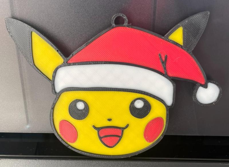 Pikachu Christmas Ornament 
