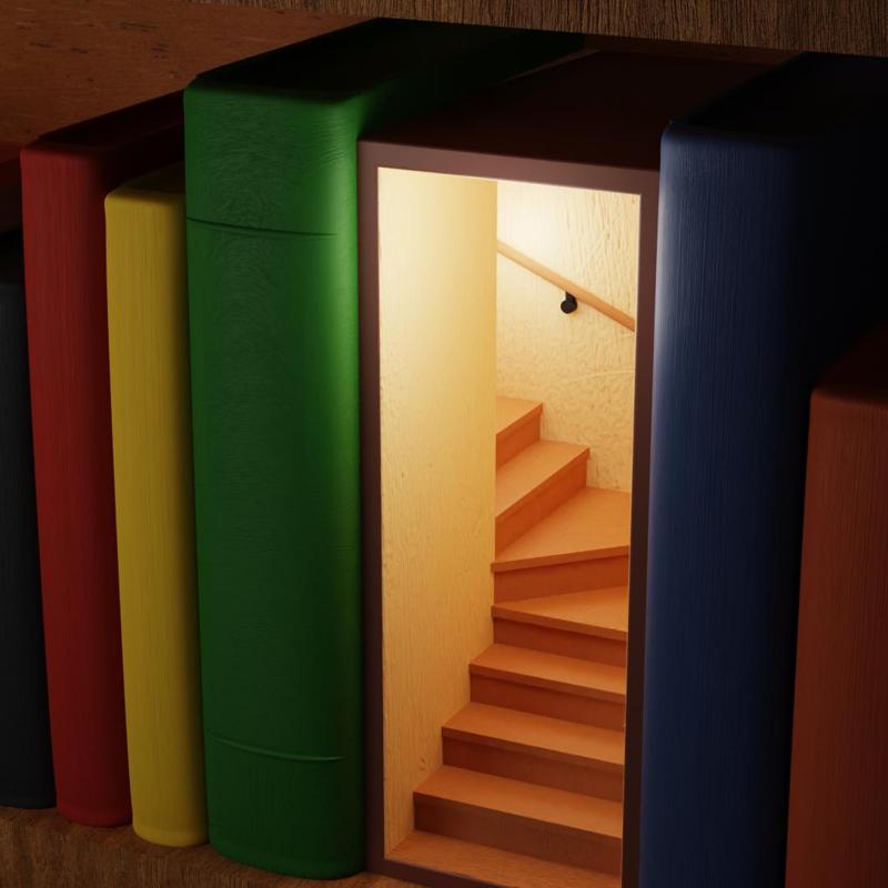 Book nook stairs