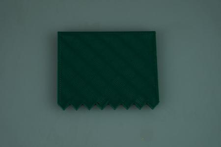 Chocolate comb pattern