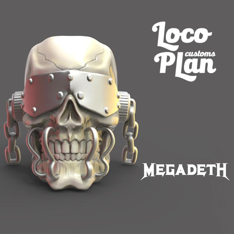 Vic Rattlehead Megadeth Pen Holder