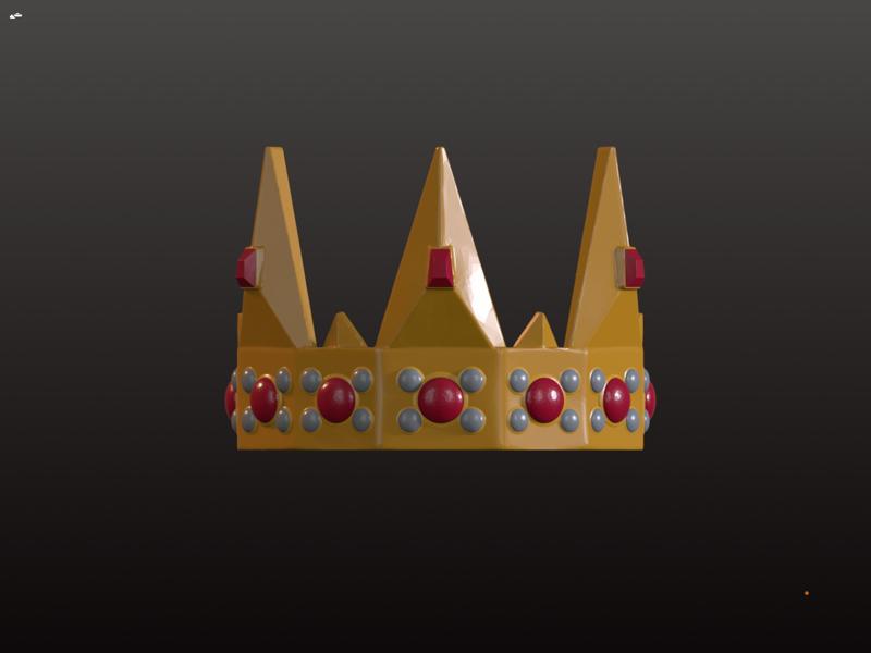 ACTCAH Crown Figure Bookshelf Decor