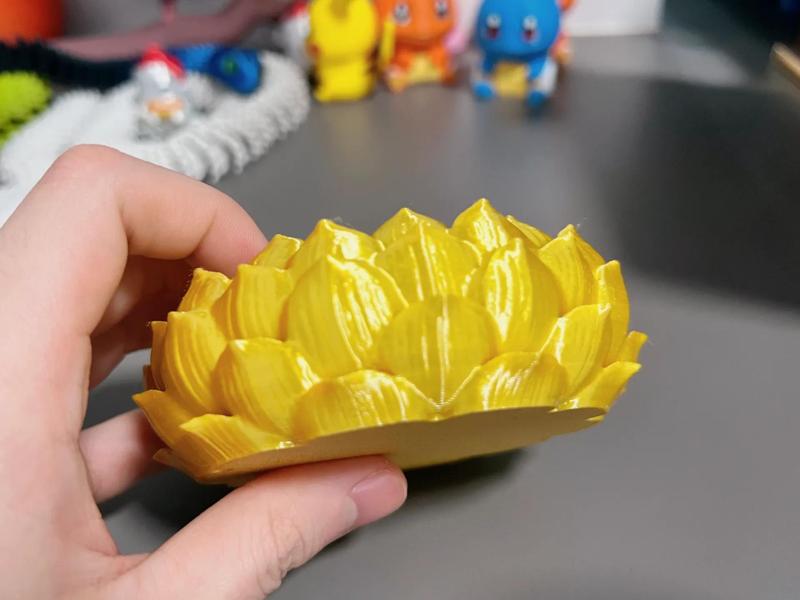 Nezha-Dedicated Lotus Base (Rainbow color printing available, support-free) Suitable for other figurines as well, display stand