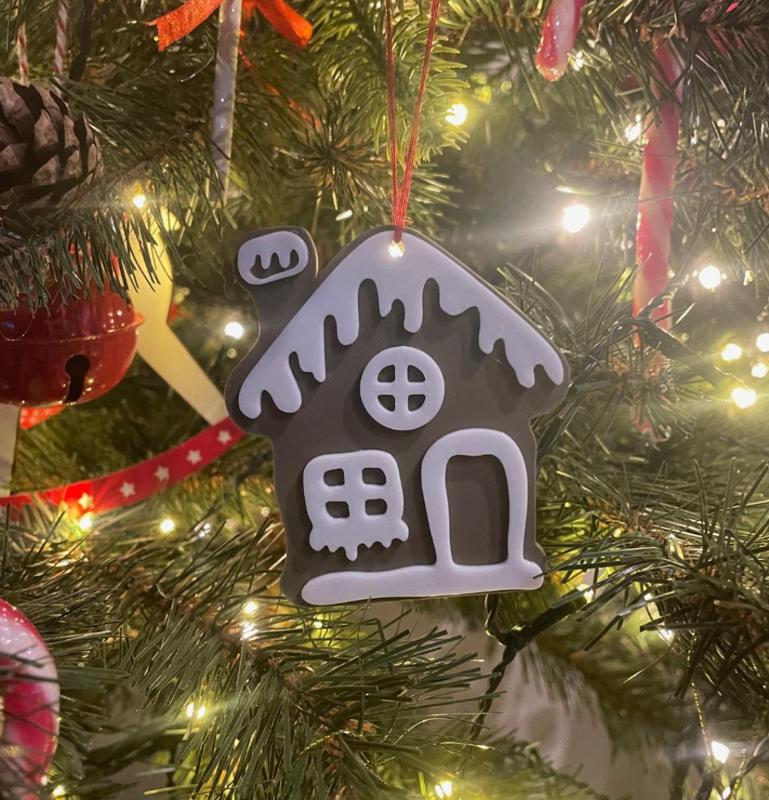 Christmas decoration - Gingerbread house - NO AMS