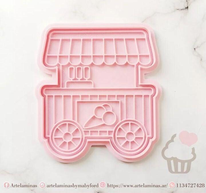 Cookie Cutter Ice Cream Cart