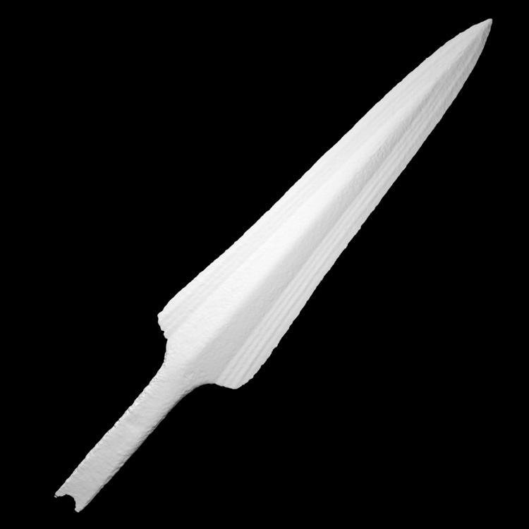 Bronze Age Spearhead Scan