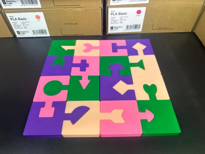 Early Childhood Education Geometric Shape Matching Blocks