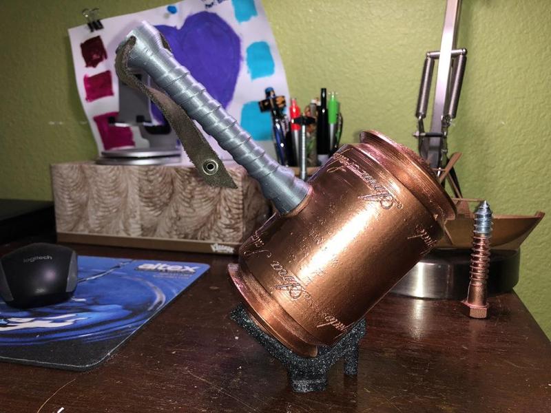 Girl Thor Hammer-Pilot G2 Gel Pen