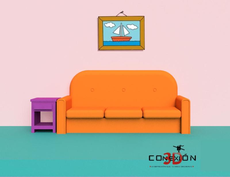 The Simpsons Sofa