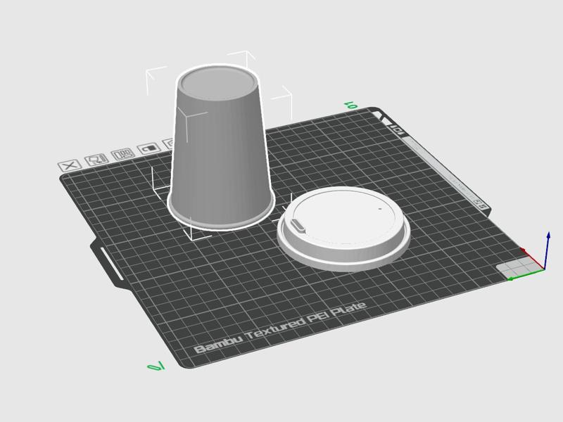 Milk Tea Cup (with Lid)