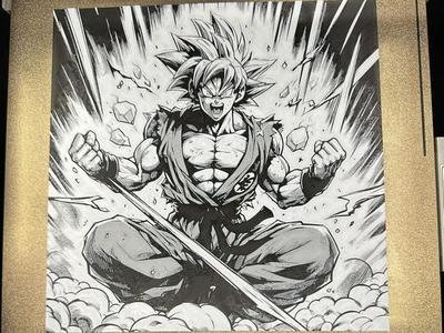 Songoku (Dragon Ball) HueForge