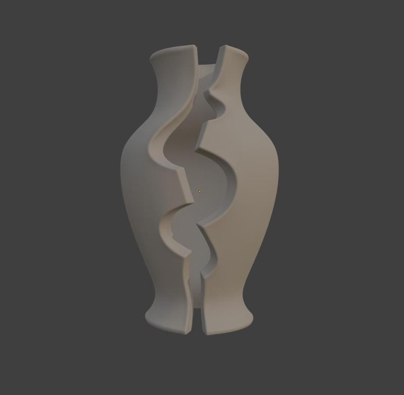 Splitted Body Vase