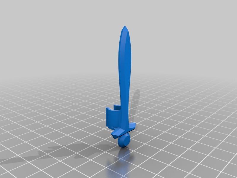 Barbie sword