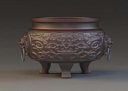 Ding Furnace Incense 3D model