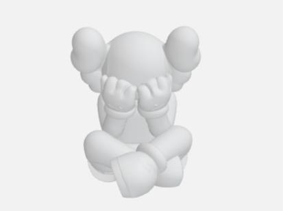 Sad Kaws Figurine