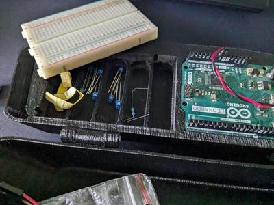 Arduino UNO Leonardo storage box electro