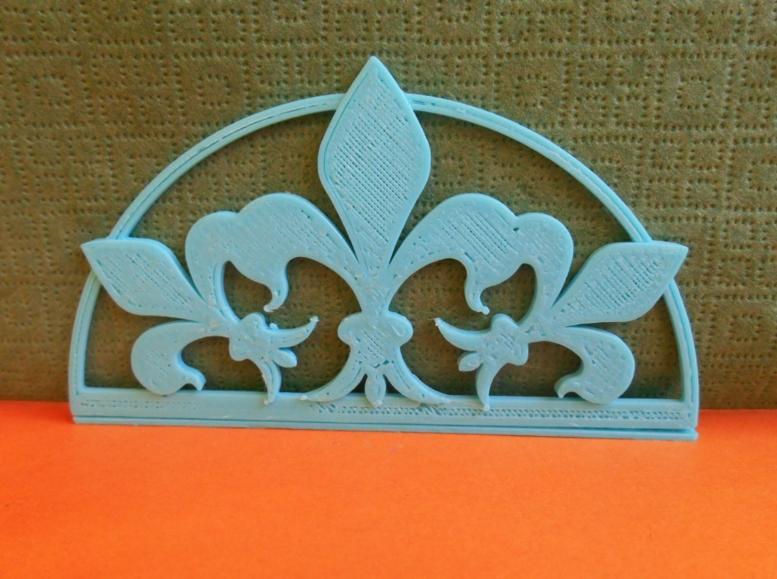 Stand for napkins "Fleur De Lis"