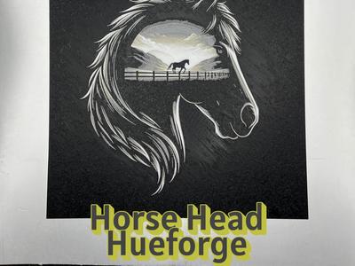 Horse Head Hueforge