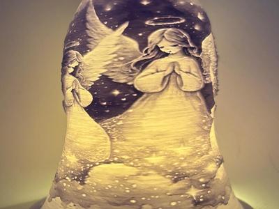 Angels Watching Over Me Tea Light Bell