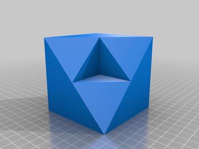 Figuras 3D para trabajar la obtención de vistas ortogonales VI