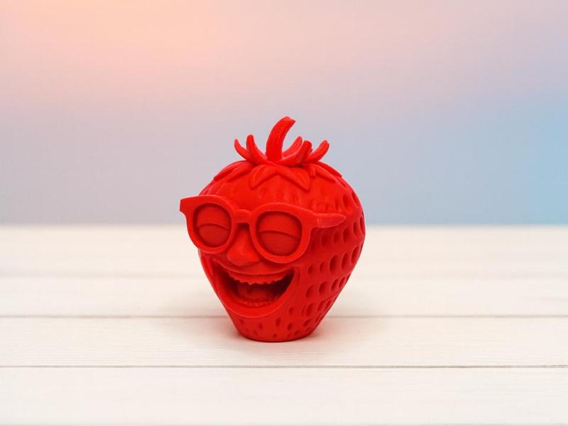 Cool Strawberry with Sunglasses