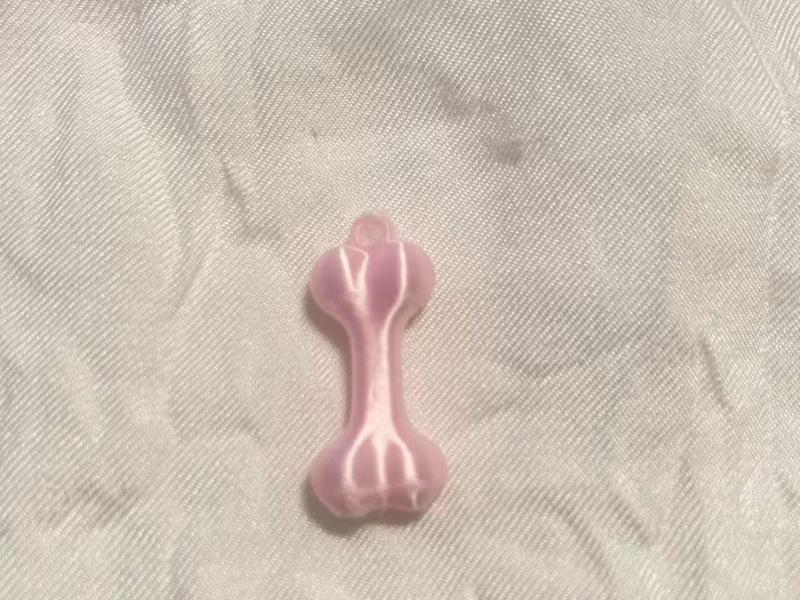 Three-dimensional Bone Earrings