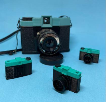 Camera Diana F+ Lomographic Keychain